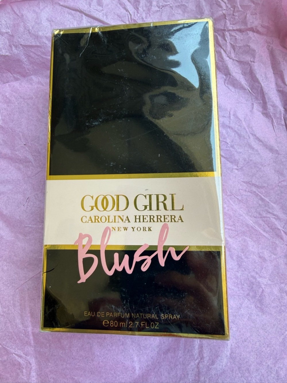 Carolina Herrera Good Girl Blush EDP in Black and Pink new in box